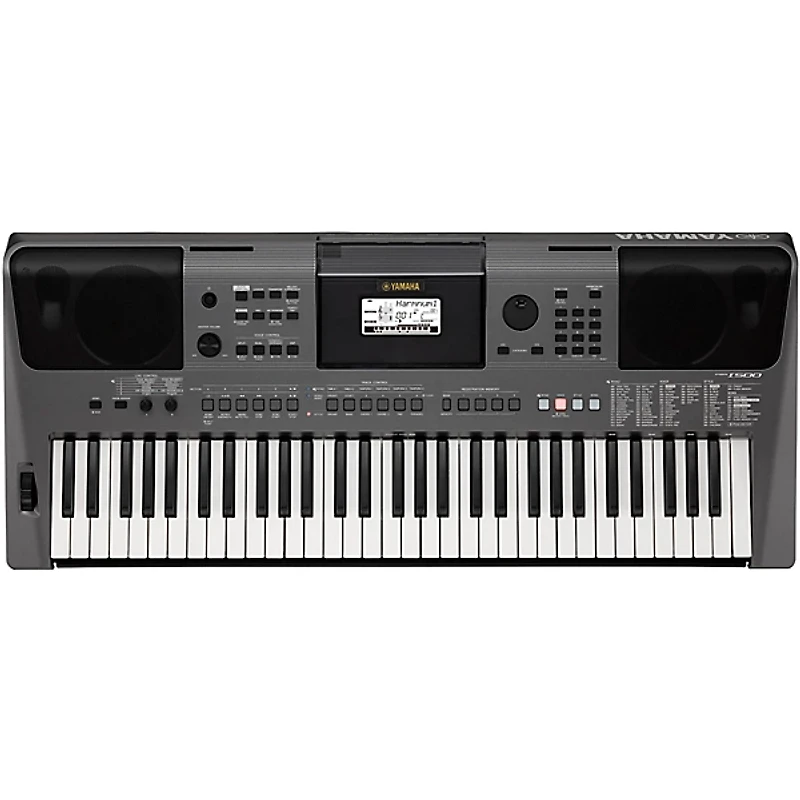 Yamaha PSR-I500 61-key Portable Keyboard (India) with Tascam TH-200X Studio Headphone Package (Pedals/Bench/Stand/Bag Included)