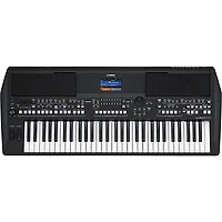 Yamaha PSRSX600 61-key Arranger Workstation with Tascam TH-200X Studio Headphone Package (Pedals/Bench/Stand/Bag Included)
