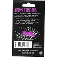 Ernie Ball Guitar Tailpiece String Dampener Black