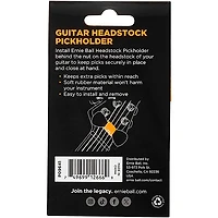 Ernie Ball Guitar Headstock Pickholder Black