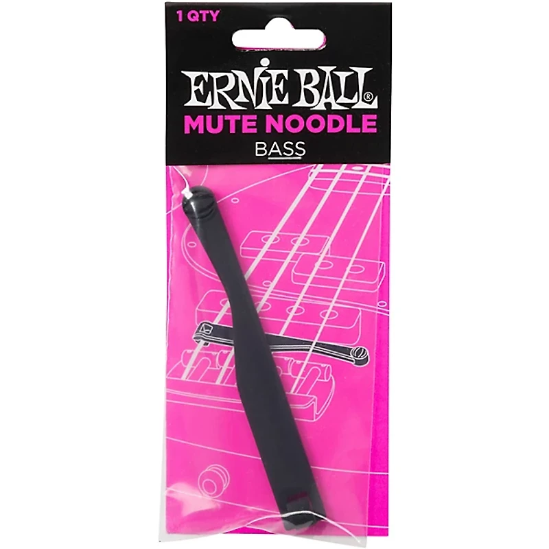 Ernie Ball Bass Mute Noodle Black