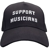Guitar Center Support Musicians Embroidered Black Dad Hat