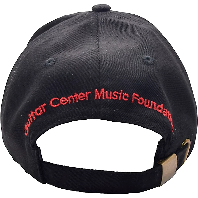 Guitar Center Support Musicians Embroidered Black Dad Hat