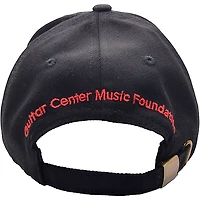 Guitar Center Support Musicians Embroidered Black Dad Hat