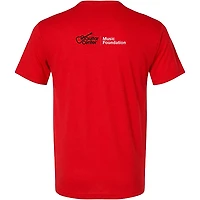 Guitar Center Support Musicians Unisex Red T Shirt