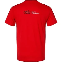Guitar Center Support Musicians Unisex Red T Shirt