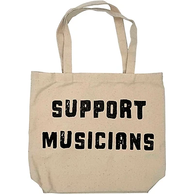 Guitar Center Support Musicians Natural Tote Bag Natural