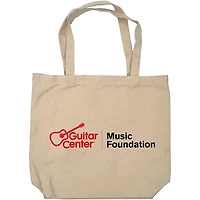 Guitar Center Support Musicians Natural Tote Bag Natural