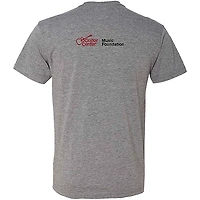 Guitar Center Support Musicians Unisex Heather Grey T Shirt