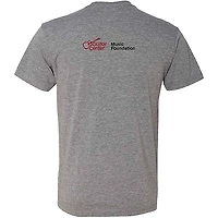 Guitar Center Support Musicians Unisex Heather Grey T Shirt