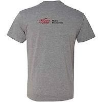 Guitar Center Support Musicians Unisex Heather Grey T Shirt