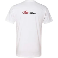 Guitar Center Support Musicians Unisex White T Shirt