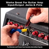 Music Nomad JackPot Music Gear Contact Cleaner with Deoxit & Cleaning Brush