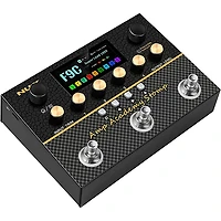 NUX Amp Academy Stomp Compact Modeler and Amp Profile Loader Pedal Black