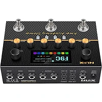 NUX Amp Academy Stomp Compact Modeler and Amp Profile Loader Pedal Black