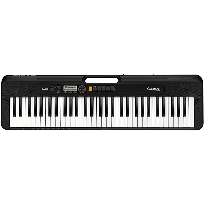 Casio Casiotone CT-S200 61-key Portable Arranger Keyboard with Warm Audio WA-CAB Headphone Package (Pedals/Bench/Stand Included)