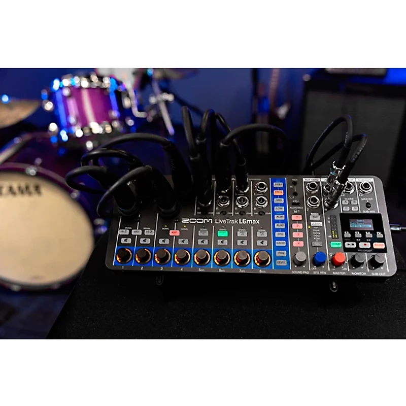 Zoom LiveTrak L6Max 12-Channel Mixer and Recorder
