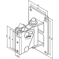 K&M Speaker Wall Mount