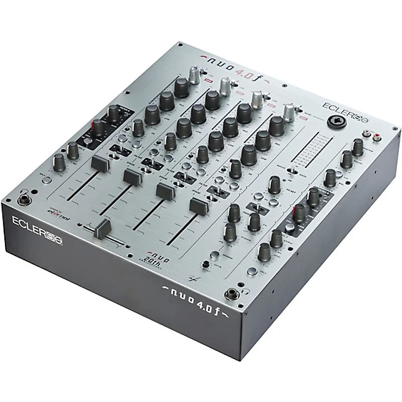 Ecler NUO 4.0F Analogue 4-Channel DJ Mixer Silver