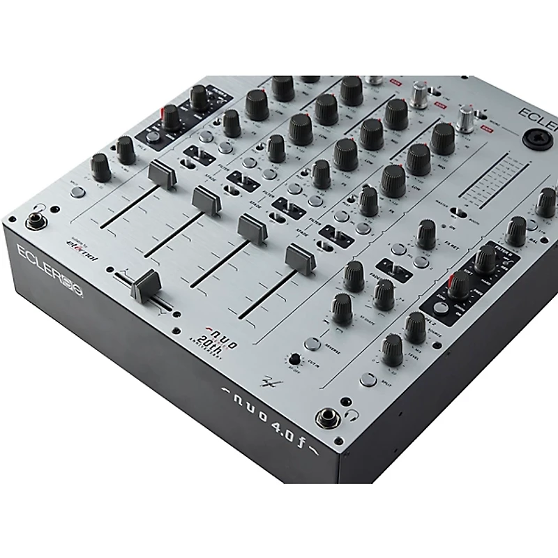 Ecler NUO 4.0F Analogue 4-Channel DJ Mixer Silver
