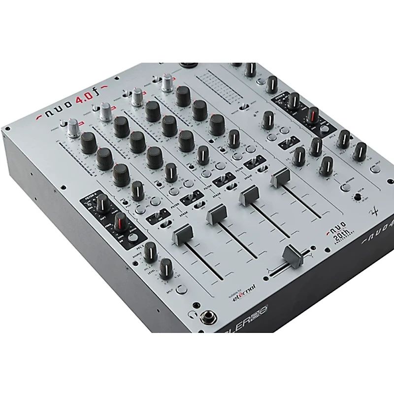 Ecler NUO 4.0F Analogue 4-Channel DJ Mixer Silver