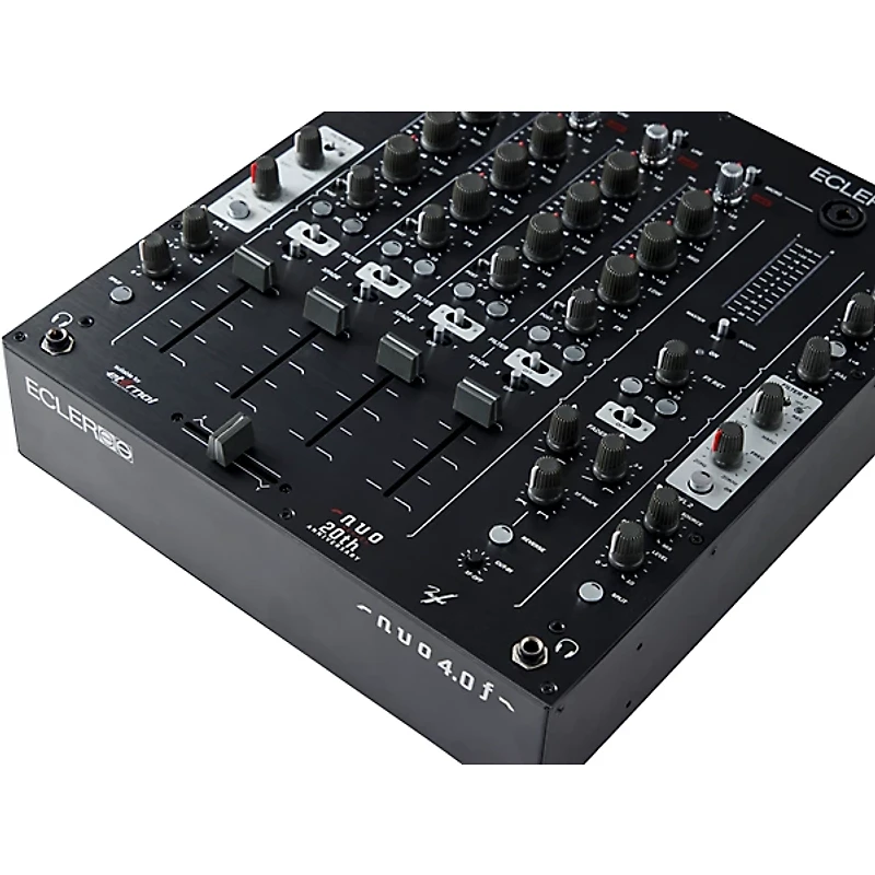 Ecler NUO 4.0F Analogue 4-Channel DJ Mixer Black