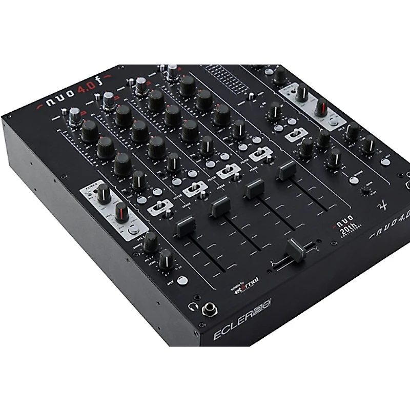 Ecler NUO 4.0F Analogue 4-Channel DJ Mixer Black