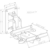 K&M Speaker Wall Mount M