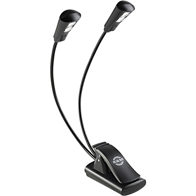 K&M Music Stand Double 2 LED FlexLight