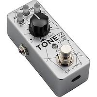 IK Multimedia TONEX ONE Bass Edition Amp Modeler Pedal - Aluminum Silver