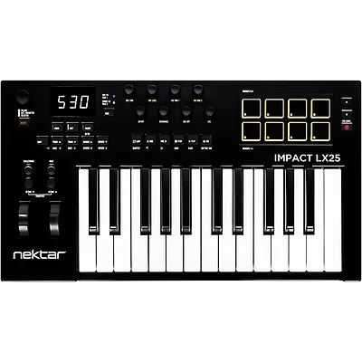 Nektar Impact LX25 mk3 MIDI Controller Black