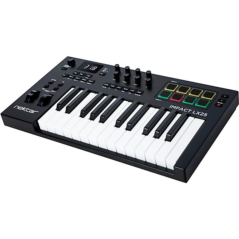 Nektar Impact LX25 mk3 MIDI Controller Black