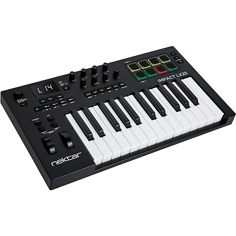 Nektar Impact LX25 mk3 MIDI Controller Black