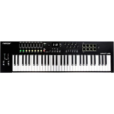 Nektar Impact LX61 mk3 MIDI Controller Black