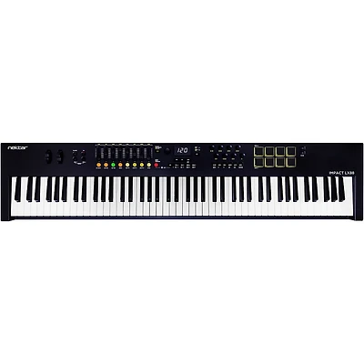 Nektar Impact LX88 mk3 MIDI Controller Black