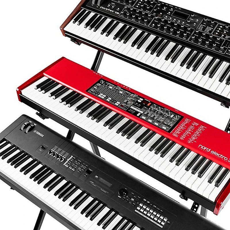 Gator Frameworks GFW-KEY3TIER-A 3-Tier A-Frame Keyboard Stand