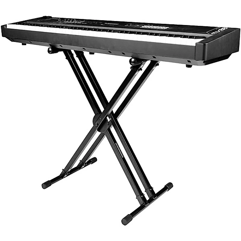 Rok-It RI-KEYX-20 Double-X Keyboard Stand w/ Ergonomic Adjust