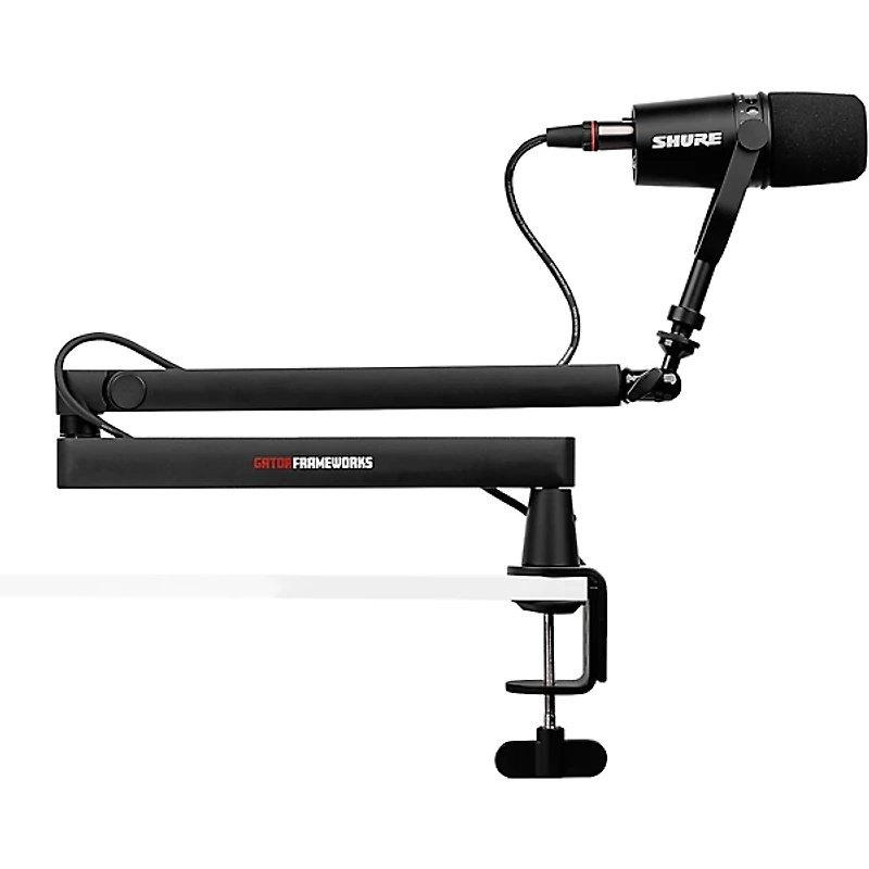 Gator Frameworks GFWMICBCBM2500 Low Profile Broadcast Boom