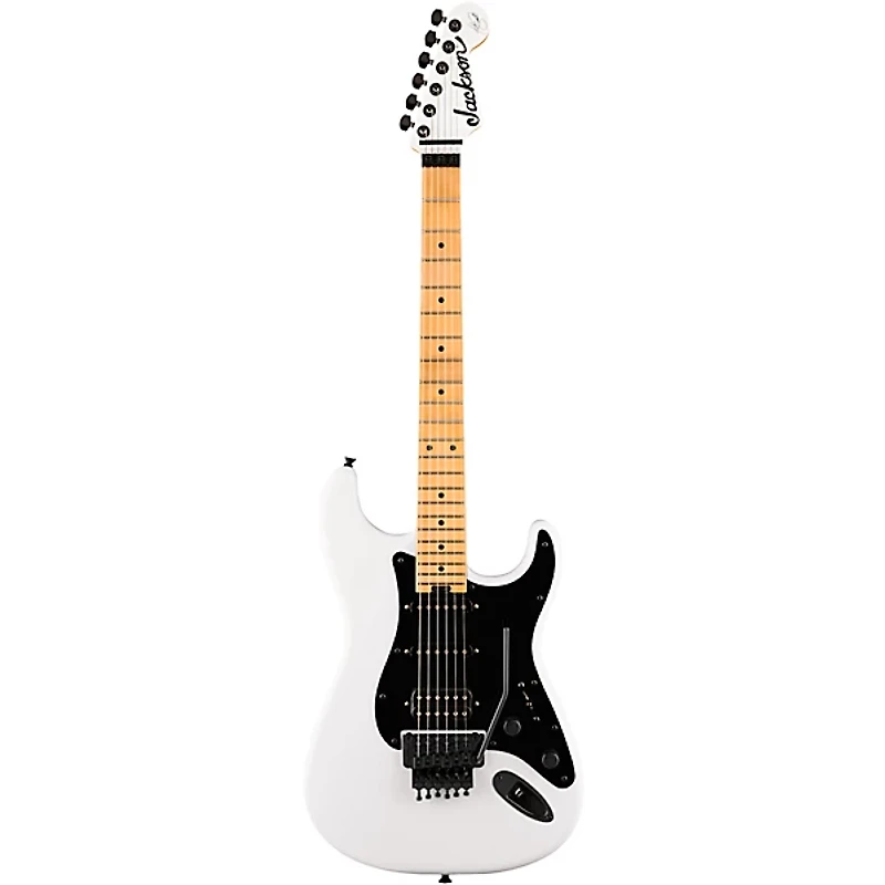 Jackson 50th Anniversary Iron Maiden Adrian Smith SC1 Electric Guitar - Snow White