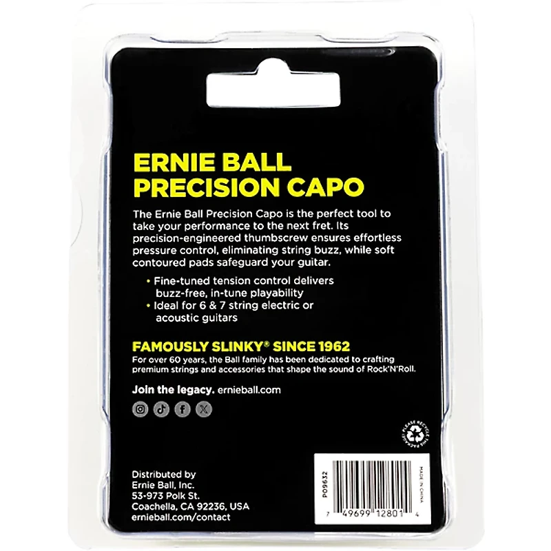 Ernie Ball Precision Capo -