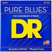 DR Strings Pure Blues PBVW-40 Electric Bass Strings (40-95)