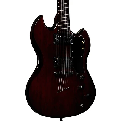 Guild Polara Limited Night Edition Electric Guitar - Vintage Walnut