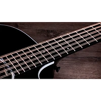 Taylor 250ce Plus 10-String Dreadnought Acoustic-Electric Bajo Quinto Black