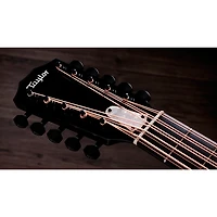 Taylor 250ce Plus 10-String Dreadnought Acoustic-Electric Bajo Quinto Black