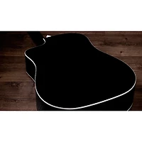 Taylor 250ce Plus Doce Doble 12-String Dreadnought Acoustic-Electric Guitar Black