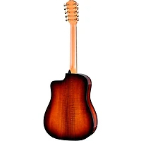 Taylor 260ce-K DLX 10-String Dreadnought Acoustic-Electric Bajo Quinto Shaded Edge Burst