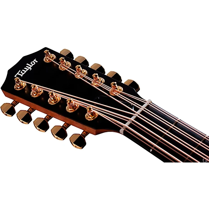 Taylor 260ce-K DLX 10-String Dreadnought Acoustic-Electric Bajo Quinto Shaded Edge Burst