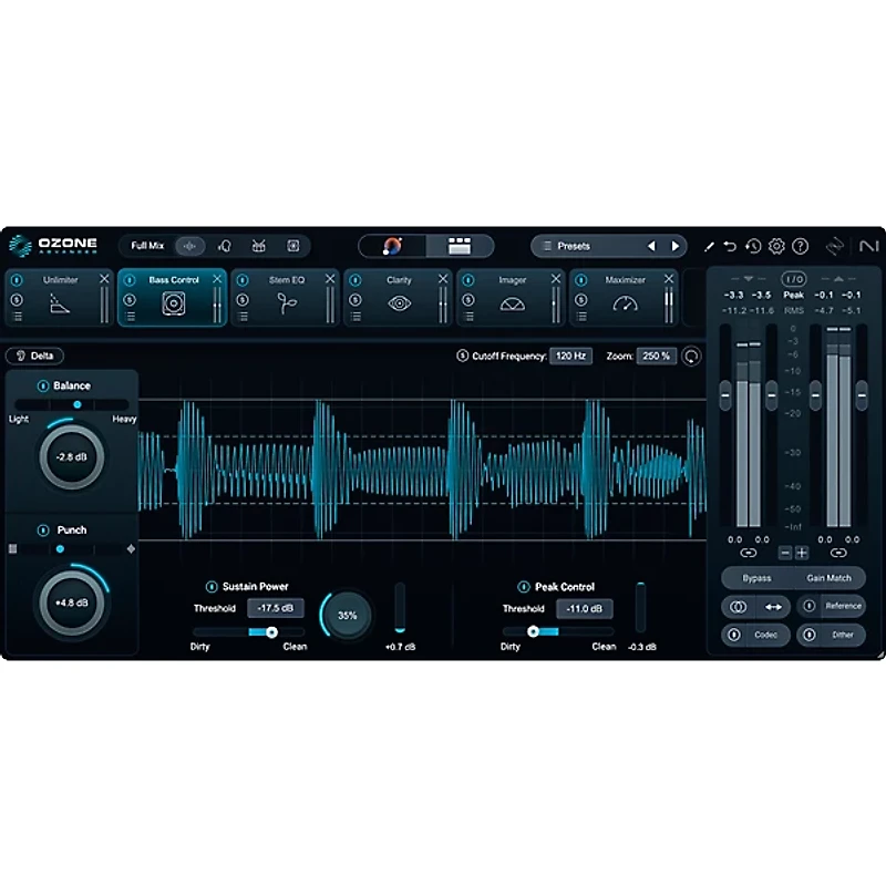 iZotope Ozone 12 Advanced: Upgrade from any previous version of Ozone Standard