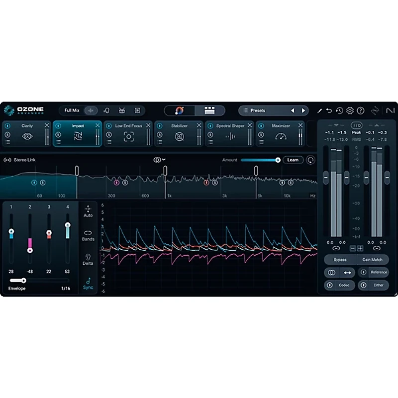 iZotope Ozone 12 Advanced: Upgrade from any previous version of Ozone Standard