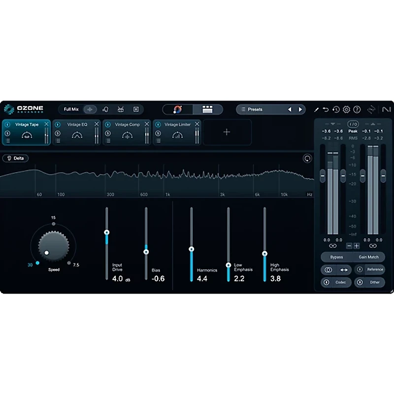 iZotope Ozone 12 Advanced: Upgrade from any previous version of Ozone Standard